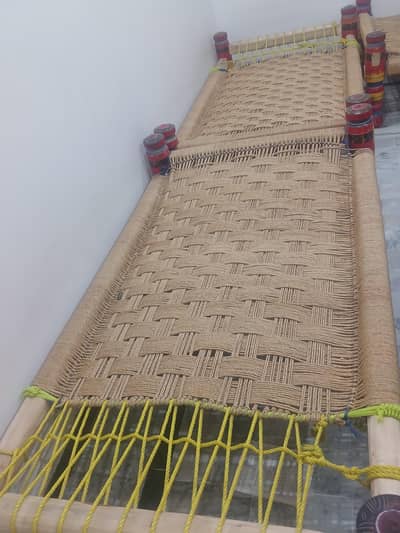 wooden charpayyan