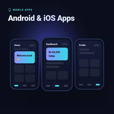 Custom Software -web & Mobile App's
