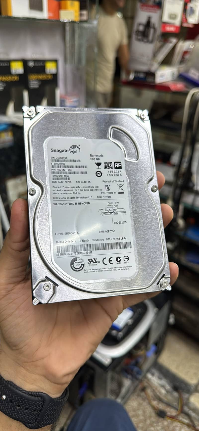 500GB 0