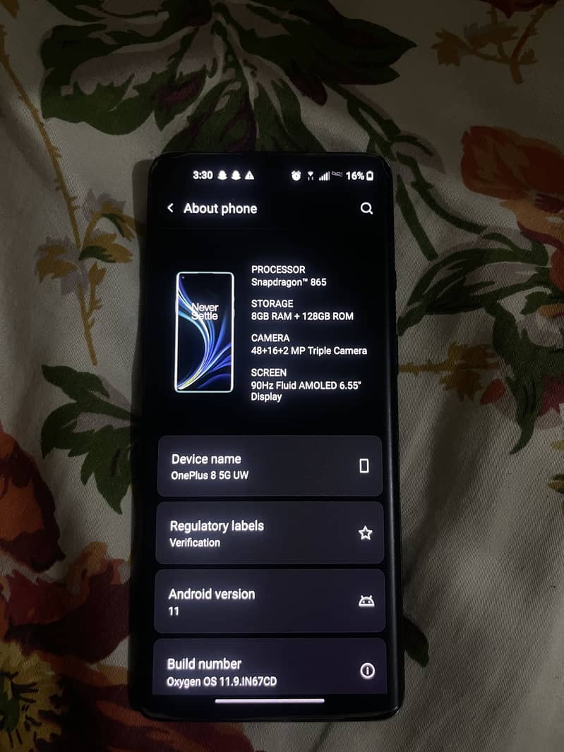 Oneplus 8 5g 5