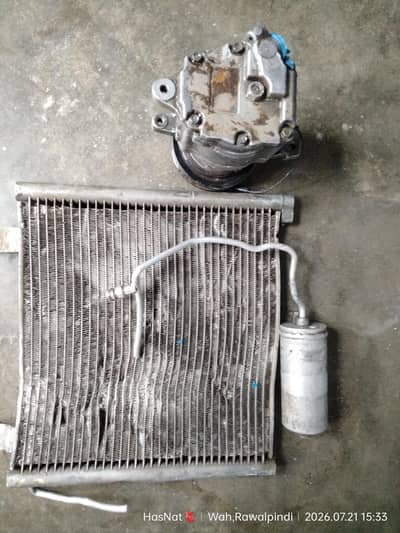 Ac parts Alto 2007 model car