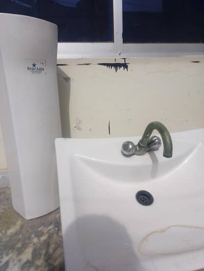 washed basins
