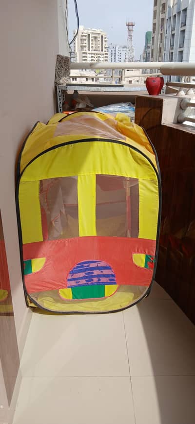 box pack used double kids play tent for sale