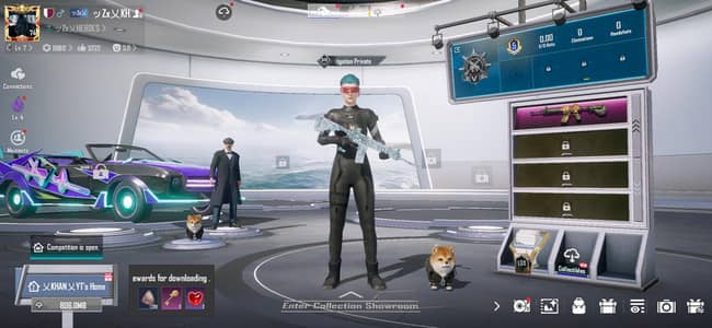PUBG Mobile ALL GUNS available level 74