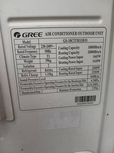 gree ac for sale