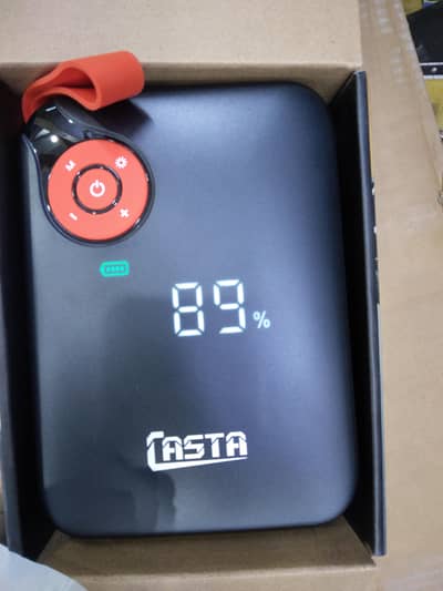 Car jump Starter combo with builtin air compressor for tyre power bank