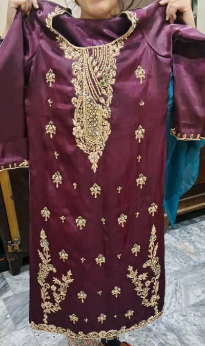 Silk 3 piece suit