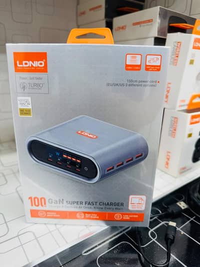 LDNIO Q17 100W GaN Charging Multiport Charger