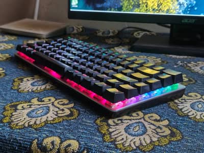 Ajazz AK33 RGB Gaming keyboard with Clicky sound. . . blue switch
