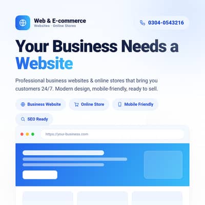 Custom Software- Web & Mobile App's- POS/E-commerce/Websites/Inventory