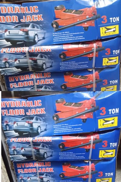 2/3/ Trolley jack and 3/6 ton Jack stand 0300-4331882