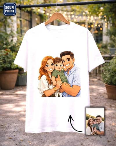 Customized DTF Printed T-Shirt – Your Design, Your Style