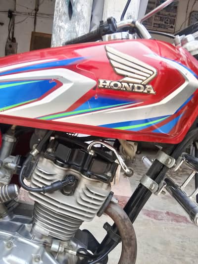 HONDA CG 125 Model 2022 Peshawar ragistration 03123031402