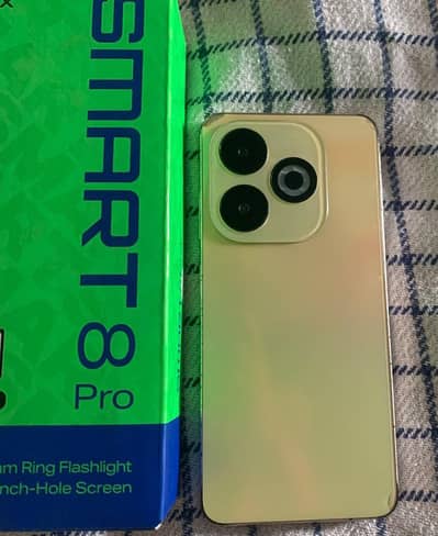 : Infinix Smart 8 Pro 4GB/128GB PTA Approved | Box Available