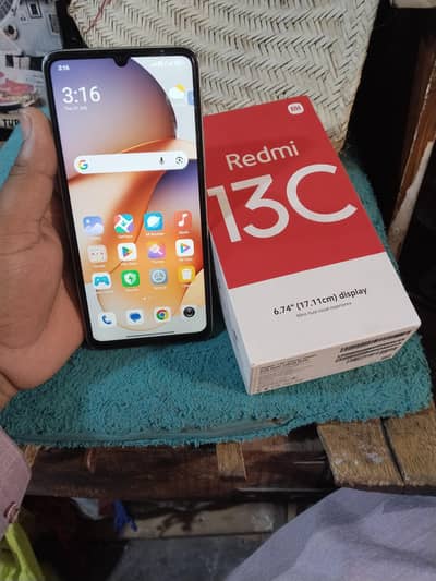 Xiaomi Redmi 13c 12 RAM 128 GP box charger Samsung oppo