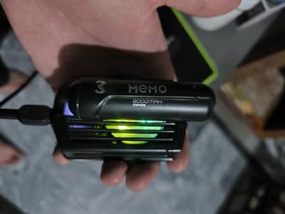 Memo dl10 cooling fan/Radiator with 2000 mAh battery