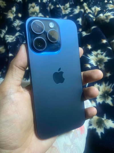 Iphone 15 Pro Blue Titanium 128 GB ( LLA Sims Non active )