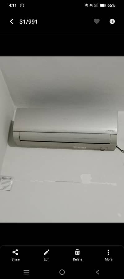 Haier inverter 1.5ton ac