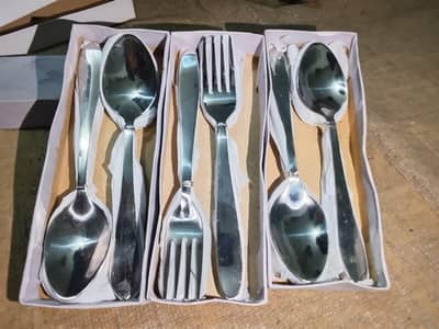 stainless steel spoon