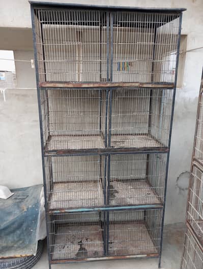 3 cages