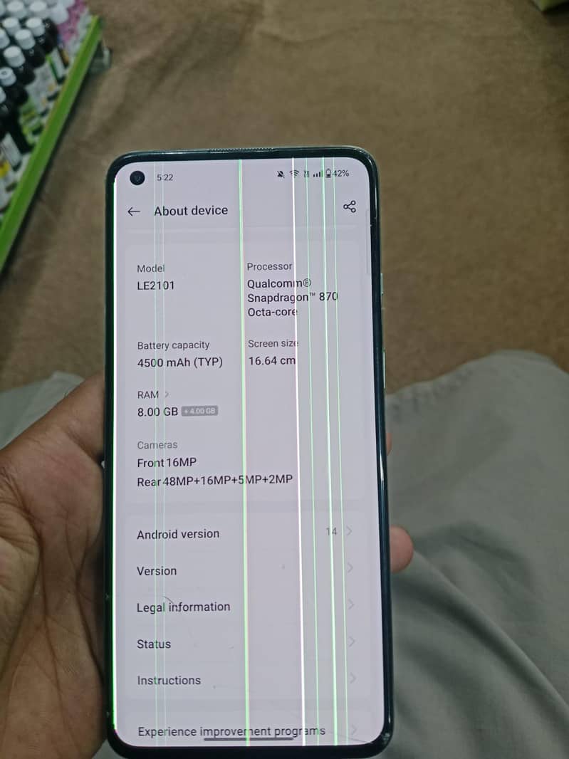 One Plus 9r 8