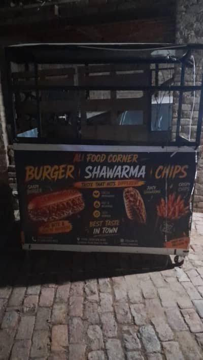 Double size Fast Food counter