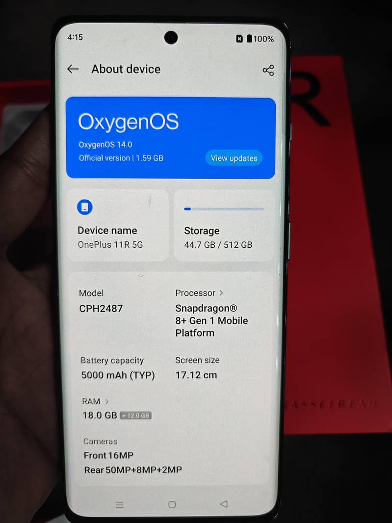 One Plus 11R 0