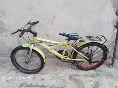 bmx double gear bike 10by 10 condition