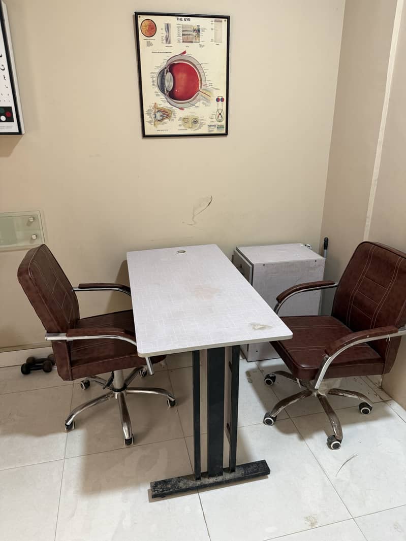 Office Table & Cabinets 3