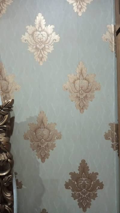Fabric paper/PVC fabric wallpaper/sticker sheet /UV sheet