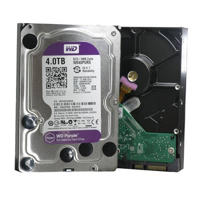 WD Hard Drive 4TB Purple Surveillance