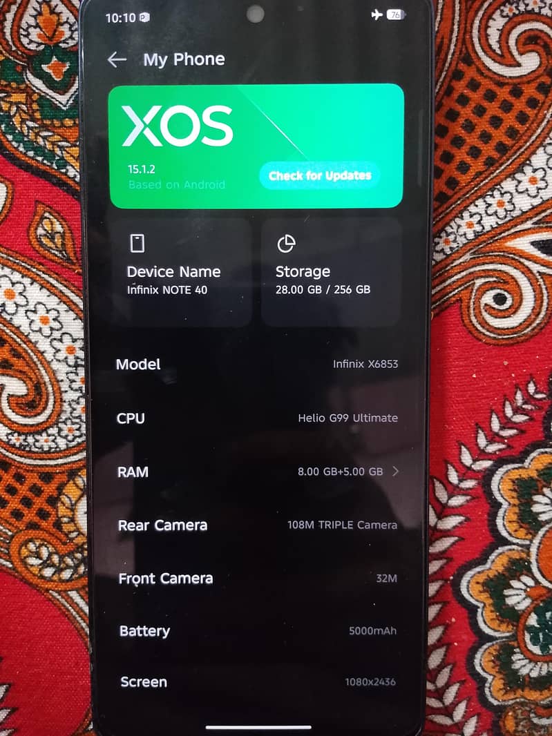 Infinix Note 40 2