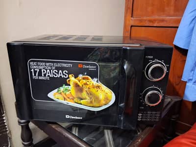 DAWLANCE DW-MD-4-N-BLACK Heating MICROWAVE OVEN 20 LITER