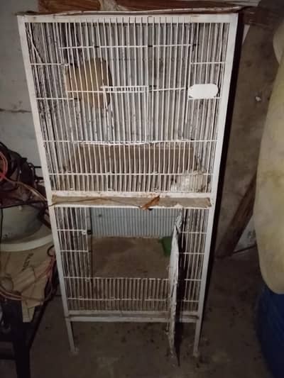 TWO PORTION CAGE FOR SALE