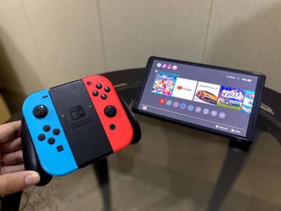 Nintendo switch OLED Bundle with games and extra accessories