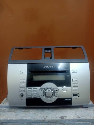 Alpine Car Audio CD player USB. AUX. FM. AM Suzuki Swift Car