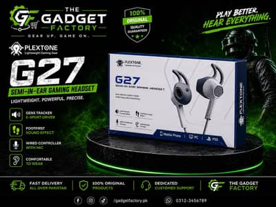 Plextone Gaming Earphones G27,M416,Venum Memo Cooling Fans Cx26,Cx21
