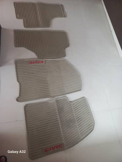 honda civic 2020 custom fit latex floor mats for sale
