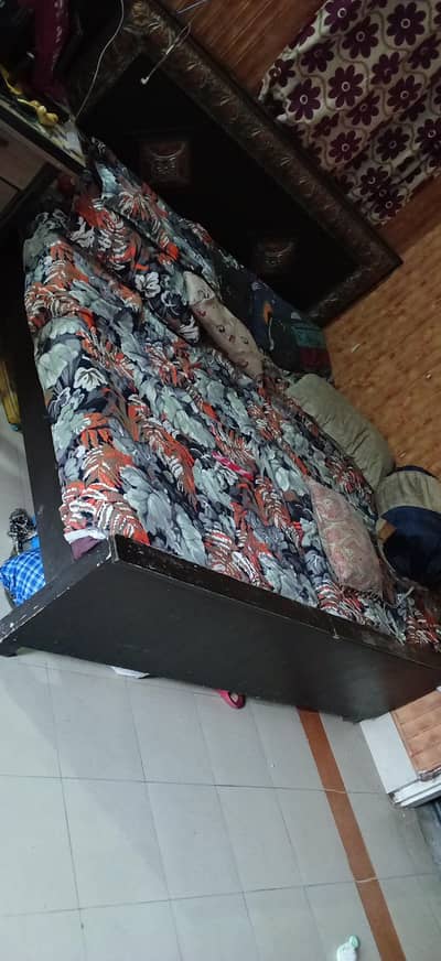 KING SIZE BED Without Mattress in only 9000