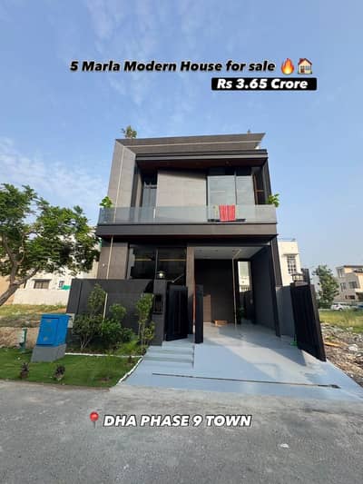 5 Marla Modern House For Sale In DHA Phase 9 Town, Lahore