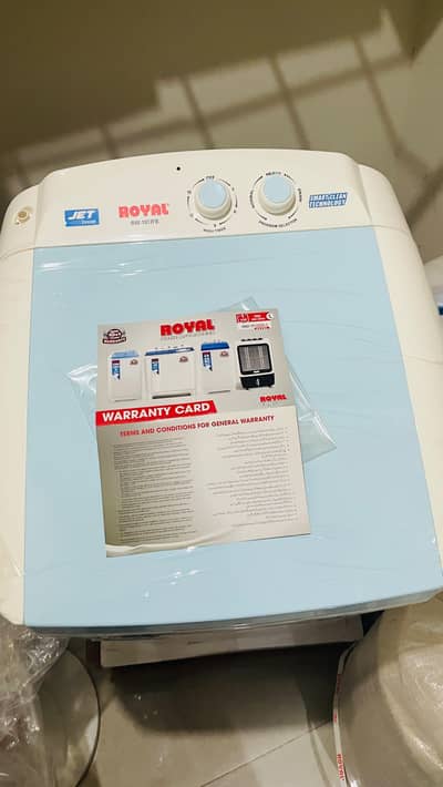 Royal washing machine brand new