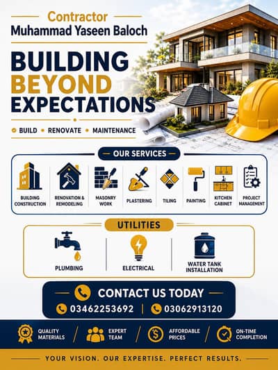 All Kinds of Construction work
