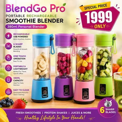 PowerBlend Mini – USB Rechargeable Blender