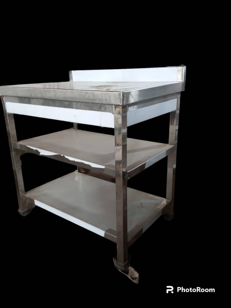 Working Table Stainless Platforms 16