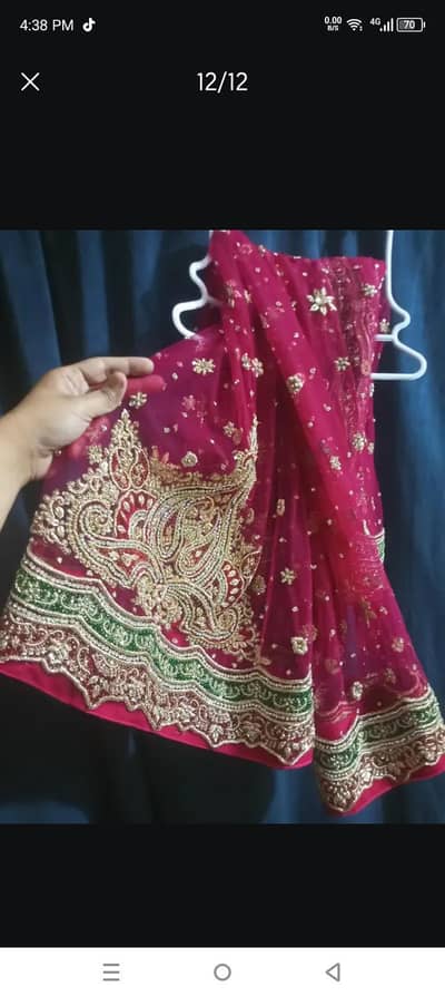 Bridal fish lehenga