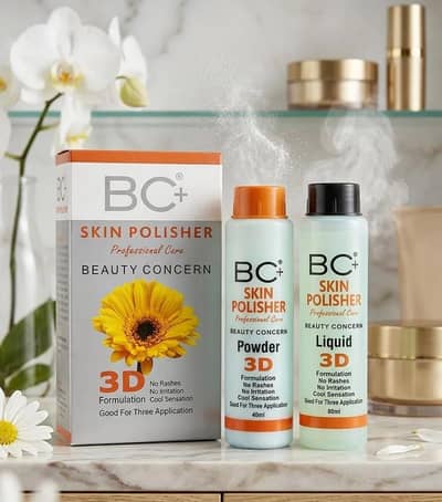 BC+ Skin Polisher Liquid Whitening & Brightening 3D
