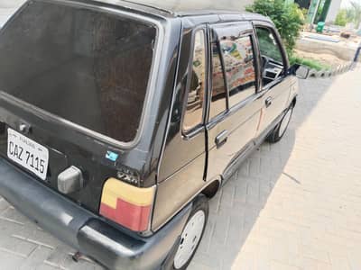 mehran 2012 model black color