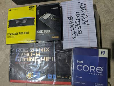 i9 13900k asus rog strix z790 gaming h Rtx 3080 Game Rock