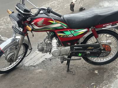 HONDA CD 70 2022 MODEL LUSH CONDITION