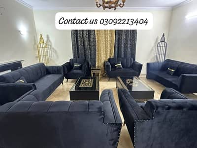 Modern Sofa Set|Luxury Sofa Set|Complete Living Room Set|Premium Sofa